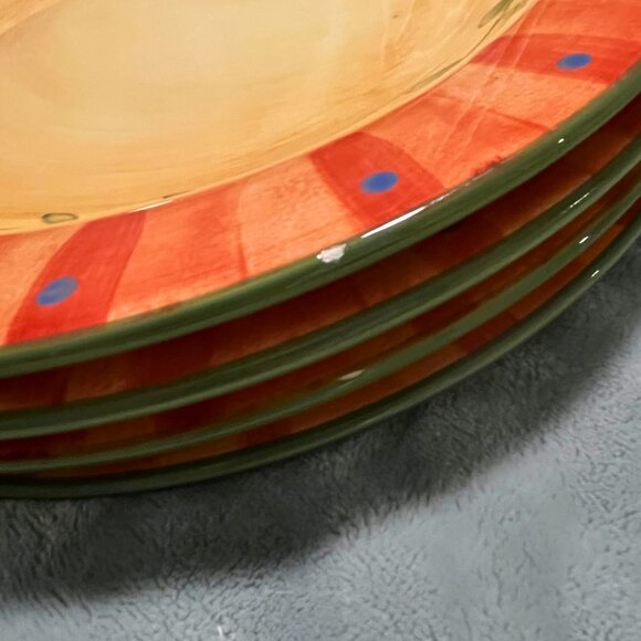 Pfaltzgraff Napoli Hand Painted Dinner Plates (Set of 4) – Minor Chips - Picture 2 of 5